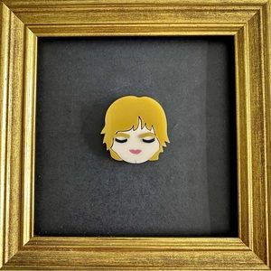 RARE Small Luke Skywalker plexi brooch